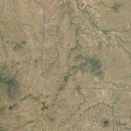 Aerial view of Turquoise Hill and surrounding area