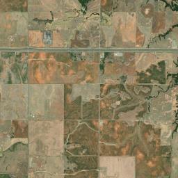 Interstate 40, Weatherford, OK 73096 Satellite Map