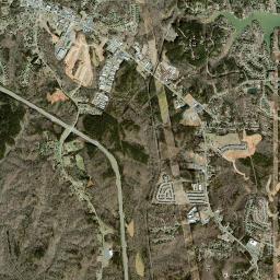 Denver High Resolution Satellite Map