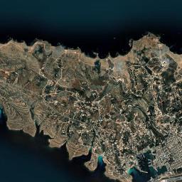 Lampedusa High Resolution Satellite Map