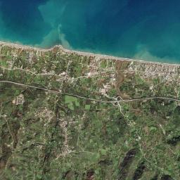 Geráni High Resolution Satellite Map