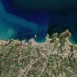 Galatás High Resolution Satellite Map