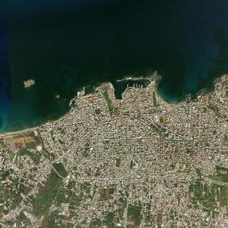 Chaniá High Resolution Satellite Map