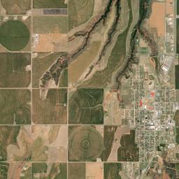 Hinton High Resolution Satellite Map