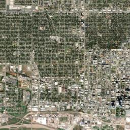 Oklahoma City, Oklahoma map(satellite map)