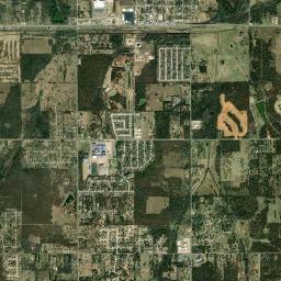 13701-13705 Northeast 8th Street Choctaw Satellite Map