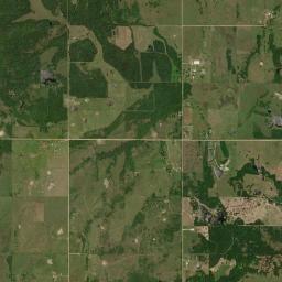 Okfuskee County High Resolution Satellite Map