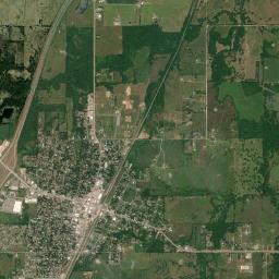 Checotah High Resolution Satellite Map