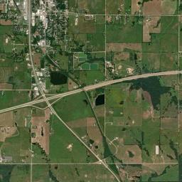 Warner High Resolution Satellite Map