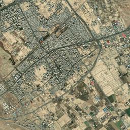 Robat Karim High Resolution Satellite Map