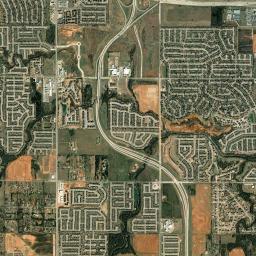 10200 Dover Drive Yukon OK 73099 Satellite Map