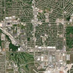 7249 Southeast 29th Street Midwest City Satellite Map