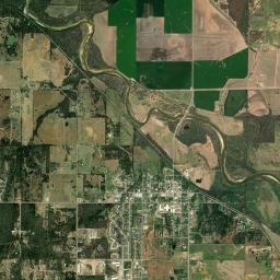 McLoud High Resolution Satellite Map