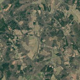 Aerial view of Sandy Level Church