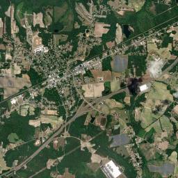 Four Oaks High Resolution Satellite Map