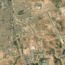 Aïn Oussera High Resolution Satellite Map