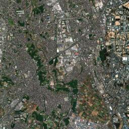 Ayase Shi High Resolution Satellite Map