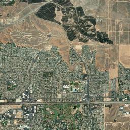 Bakersfield, CA locator map