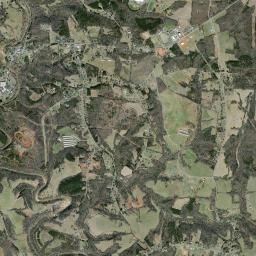 Aerial view of Stice Shoal Lake Dam