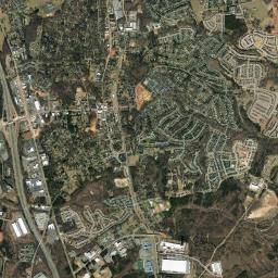 Huntersville High Resolution Satellite Map