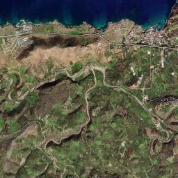 Pánormos High Resolution Satellite Map