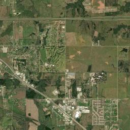 Shawnee, OK locator map