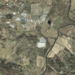 Mills River High Resolution Satellite Map