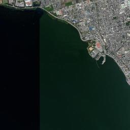 Nagahama High Resolution Satellite Map