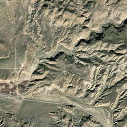 Kern County High Resolution Satellite Map