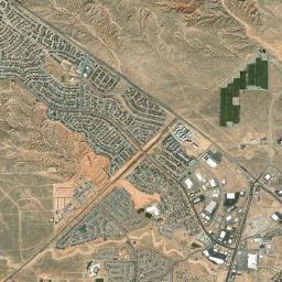 Enchanted Hills High Resolution Satellite Map