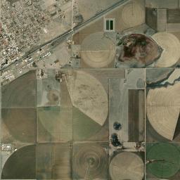 Panhandle High Resolution Satellite Map