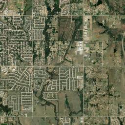 416 South English Street Moore OK Satellite Map