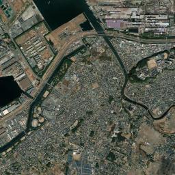 Kimitsu High Resolution Satellite Map