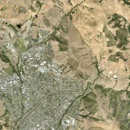 San Luis Obispo High Resolution Satellite Map