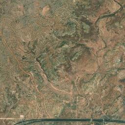 Houck High Resolution Satellite Map