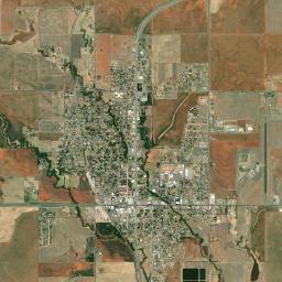 Washita County High Resolution Satellite Map