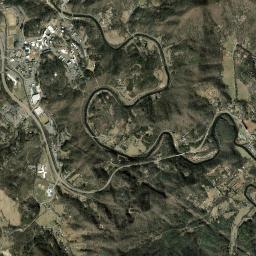 Cullowhee High Resolution Satellite Map