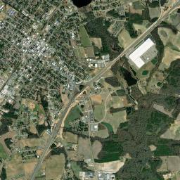 Dunn High Resolution Satellite Map