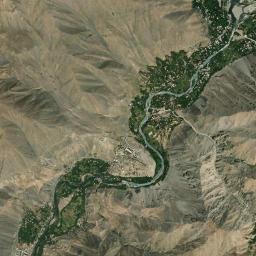 Bāzārak High Resolution Satellite Map