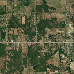 621 West Locust Street, Tecumseh, OK Satellite Map