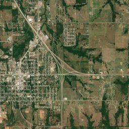 Tecumseh High Resolution Satellite Map