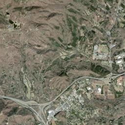 Columbus High Resolution Satellite Map