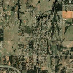 Blanchard, OK locator map