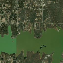 Aerial view of Lake Thunderbird