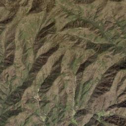 Aerial view of Hanging Dog Creek