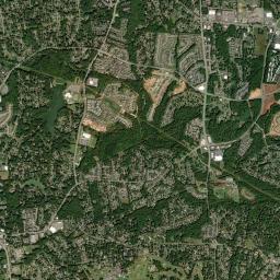 Gastonia, NC locator map