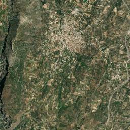 Ano Arhanes High Resolution Satellite Map