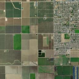 Arvin High Resolution Satellite Map