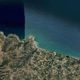 Káto Pýrgos High Resolution Satellite Map