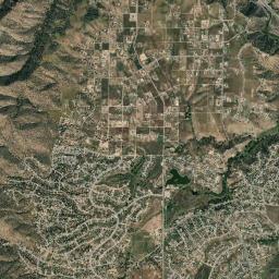 Golden Hills High Resolution Satellite Map